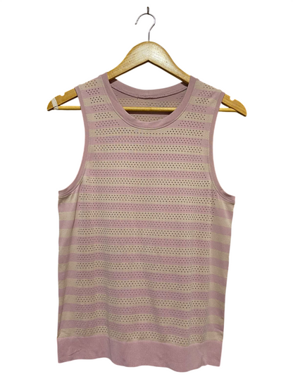 LULULEMON |S| BUST 16| SWIFTLY TECH SEAMLESS STRIPED TANK TOP