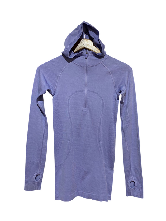LULULEMON |XS| BUST 13| SWIFTLY TECH HALF-ZIP HOODIE