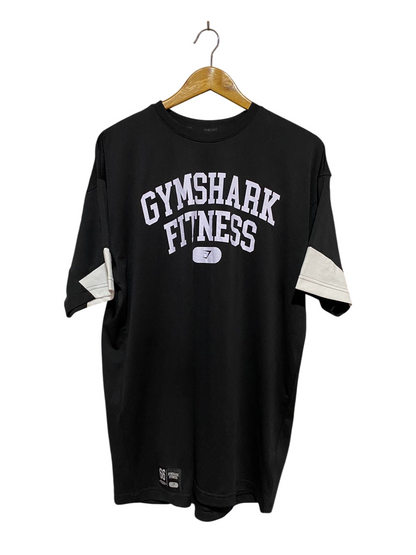 GYMSHARK |S| BUST 20| FITNESS OVERSIZED GRAPHIC T-SHIRT