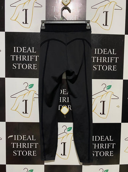 ALO |XS| WAIST 24| YOGA HIGH-WAISTED BLACK PERFORMANCE LEGGINGS