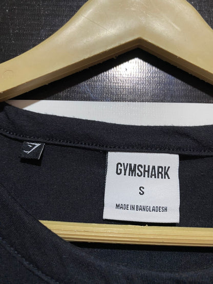 GYMSHARK |S| BUST 18| CORE ESSENTIAL BLACK TRAINING T-SHIRT