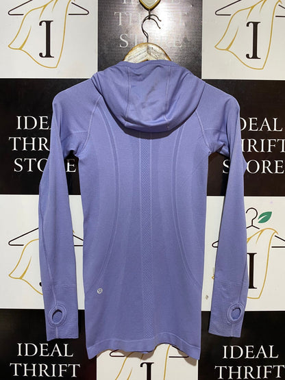 LULULEMON |XS| BUST 13| SWIFTLY TECH HALF-ZIP HOODIE
