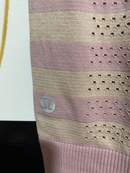LULULEMON |S| BUST 16| SWIFTLY TECH SEAMLESS STRIPED TANK TOP
