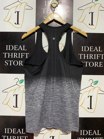 LULULEMON |M| BUST 17| PREMIUM SEAMLESS RACERBACK TANK – ONYX & CARBON OMBRÉ