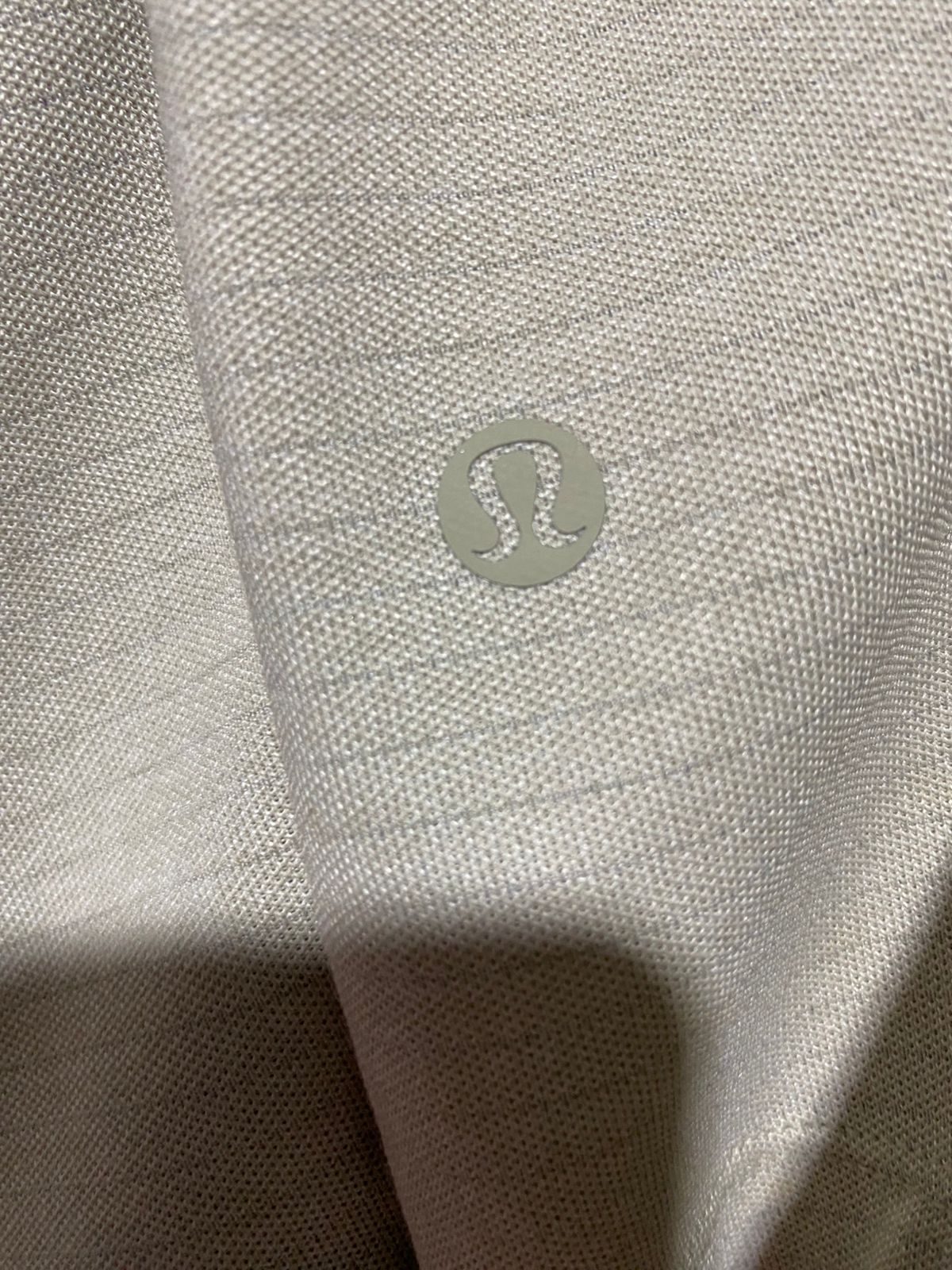 LULULEMON |XL| BUST 24| PREMIUM TECHNICAL PERFORMANCE POLO – STONE BEIGE