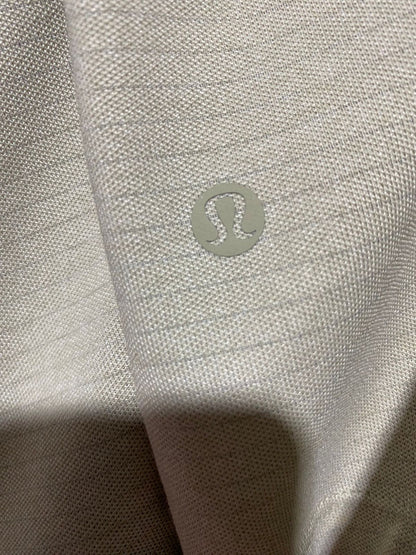 LULULEMON |XL| BUST 24| PREMIUM TECHNICAL PERFORMANCE POLO – STONE BEIGE