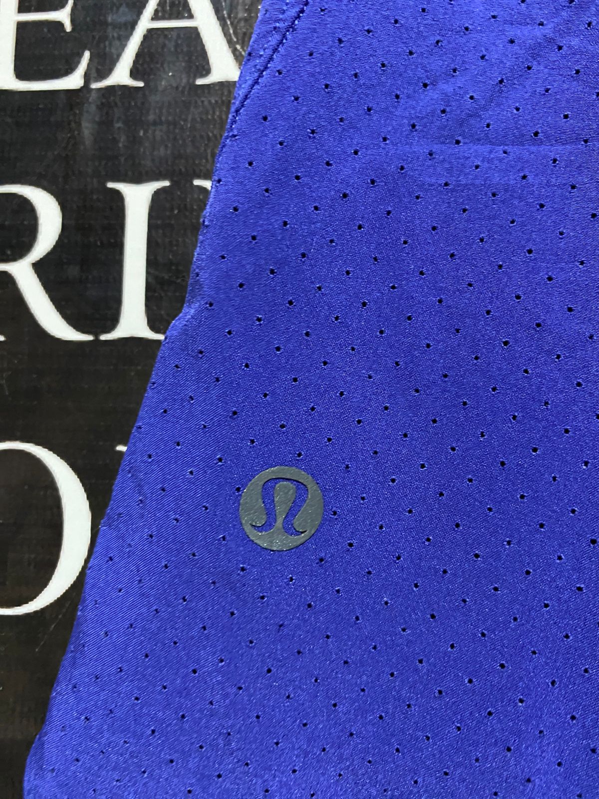 LULULEMON |S| WAIST 25| SURGE LINED SHORTS 6" - COBALT BLUE