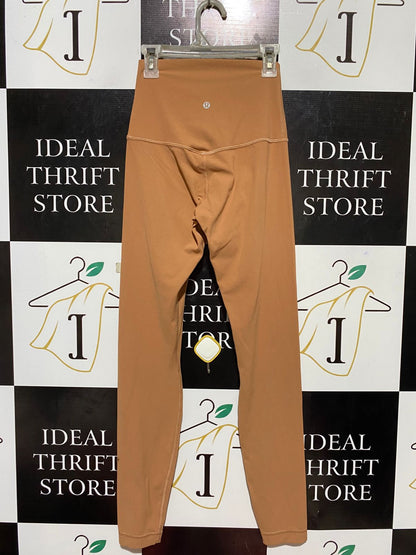 LULULEMON |XXS| WAIST 20| ALIGN SUPER HIGH-RISE TIGHTS - COPPER BROWN