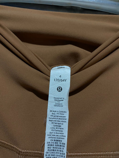 LULULEMON |XXS| WAIST 20| ALIGN SUPER HIGH-RISE TIGHTS - COPPER BROWN