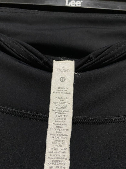 LULULEMON |S| WAIST 26| FAST AND FREE HIGH-RISE TIGHT - BLACK