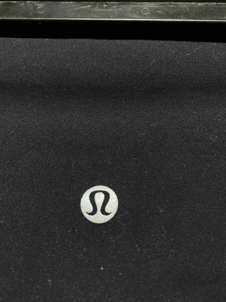 LULULEMON |XXS| WAIST 21| ALIGN HIGH-RISE SHORT 8" - BLACK "TEAM YARD" EDITION