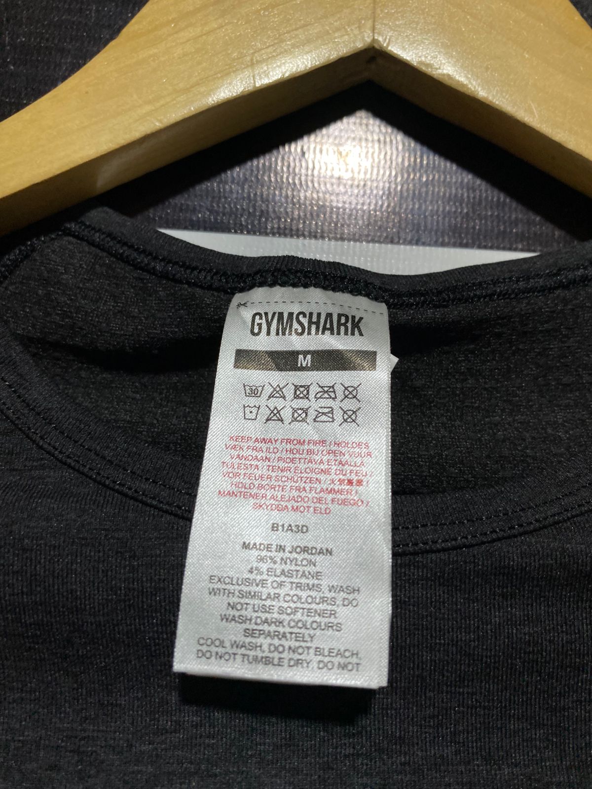 GYMSHARK |M| BUST 15| VITAL SEAMLESS LONG SLEEVE CROP TOP