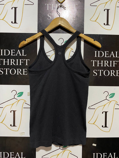 LULULEMON |XS| BUST 13| EBB TO STREET RACERBACK TANK TOP IN BLACK