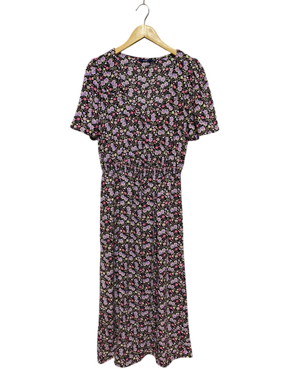 KIABI |M| BUST 18| B23| V-NECK FLORAL MIDI DRESS