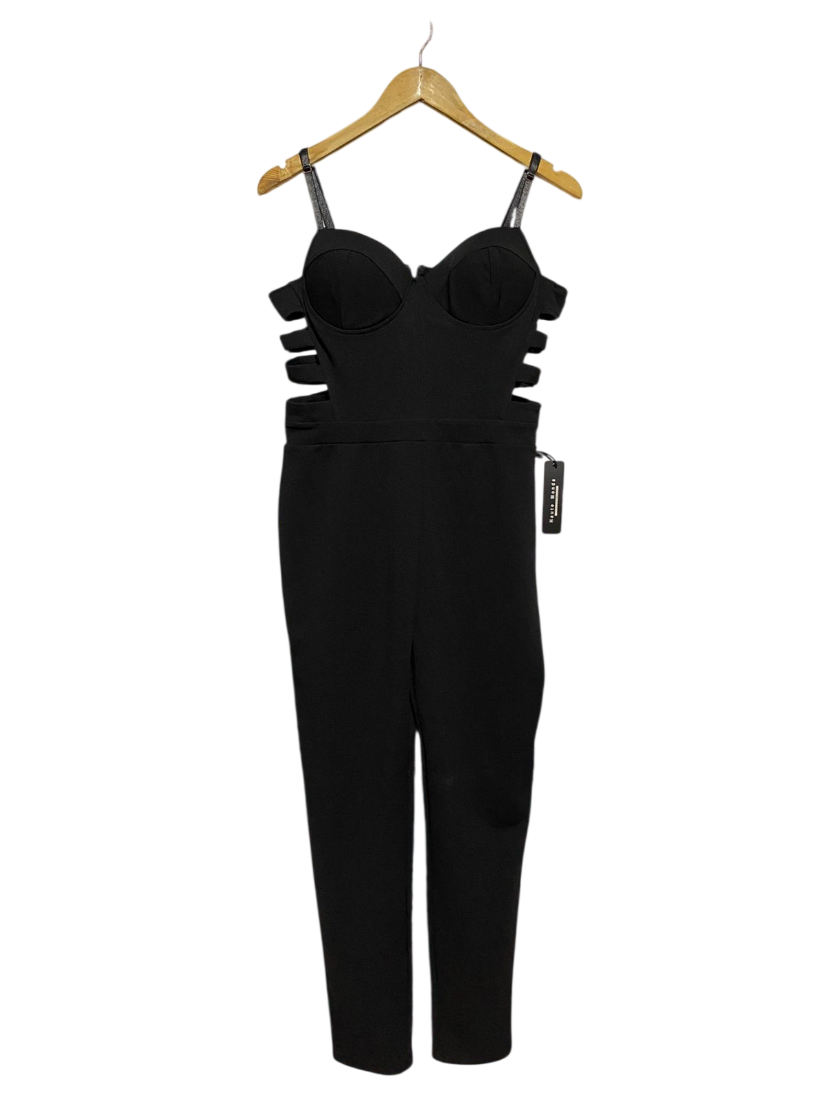 HAUTE MOND |L| BUST 18| B23| CUT-OUT BUSTIER JUMPSUIT