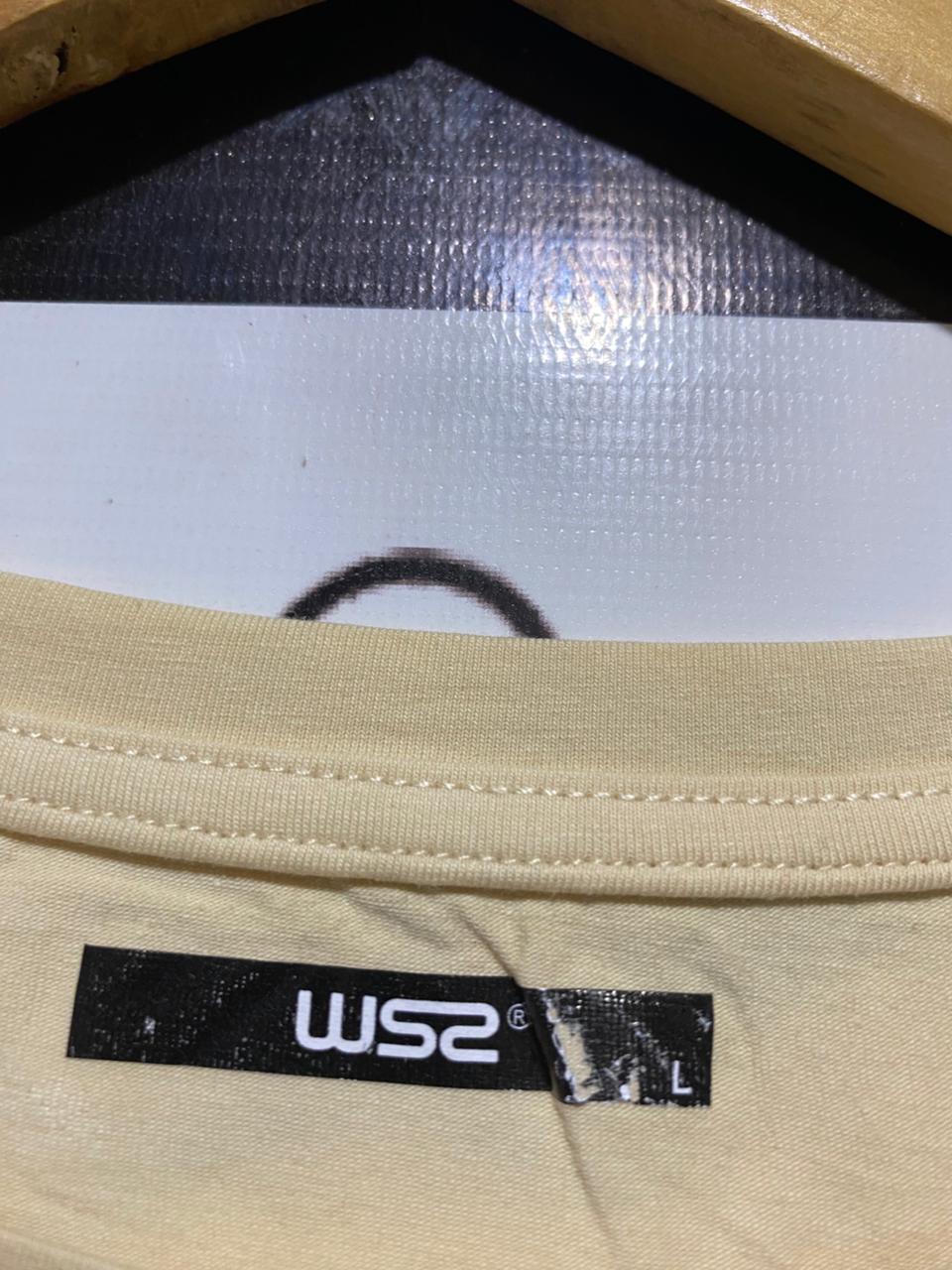 WS2 |L| BUST FREE| B23| PREMIUM OVERSIZED BUTTON-CUFF TEE