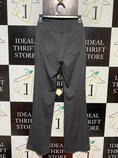 |M| WAIST 24| B23|  SLEEK HIGH-WAISTED WIDE-LEG ACTIVE PANTS