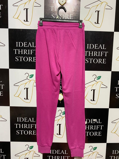 PRIMARK CARES |XS| WAIST 26| B23| VIBRANT MAGENTA PINK TAPERED JOGGER PANTS