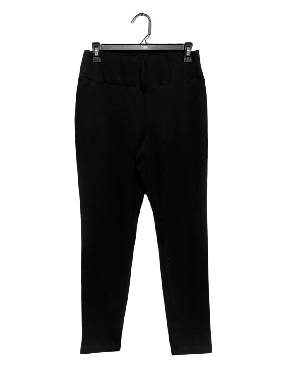 MR MAX FASHION |M| WAIST 28| B23| PREMIUM HIGH-WAISTED JET BLACK SLIMMING PANTS
