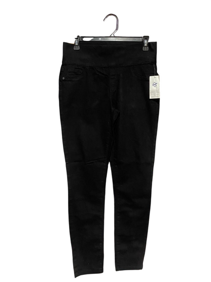 THE DENIM JEMMA |L| WAIST 30| B23| PREMIUM HIGH-WAISTED BLACK DENIM JEGGINGS