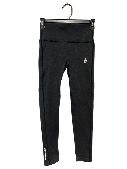 |XS| WAIST 24| B23| PREMIUM HIGH-WAISTED CHARCOAL ACTIVEWEAR LEGGINGS