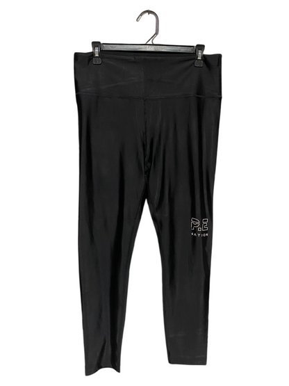P E NATION |XL| WAIST 32| B23| PREMIUM HIGH-GLOSS BLACK LEGGINGS