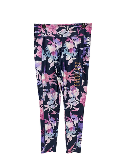 EVERLAST |XL| WAIST 32| B24| PREMIUM FLORAL ACTIVEWEAR LEGGINGS - HIGH-PERFORMANCE TRAINING TIGHTS