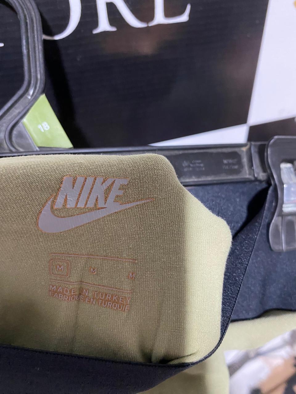 NIKE |M| WAIST 28| B24| PREMIUM SAGE GREEN ACTIVEWEAR LEGGINGS - HIGH-PERFORMANCE TRAINING TIGHTS