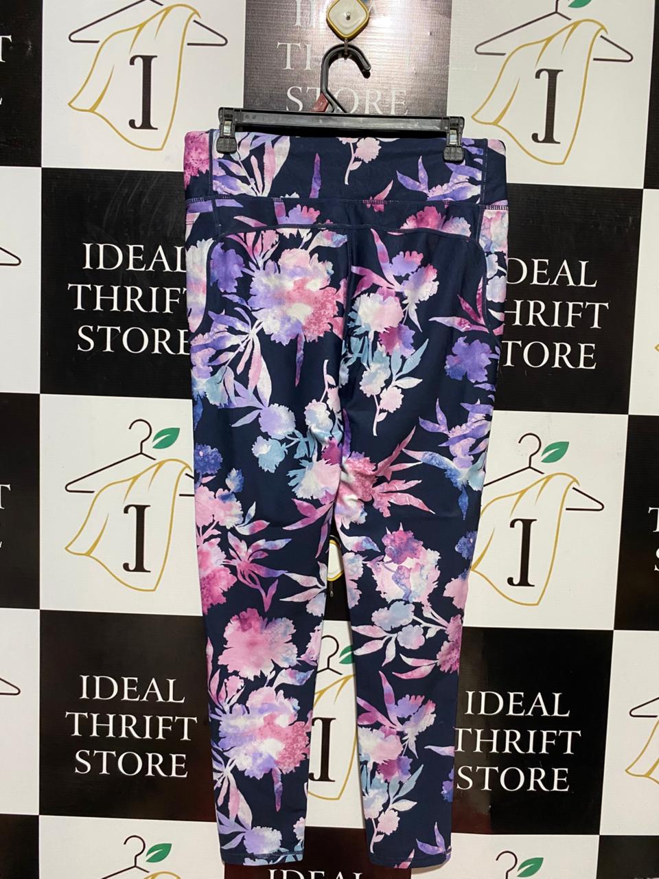 EVERLAST |XL| WAIST 32| B24| PREMIUM FLORAL ACTIVEWEAR LEGGINGS - HIGH-PERFORMANCE TRAINING TIGHTS