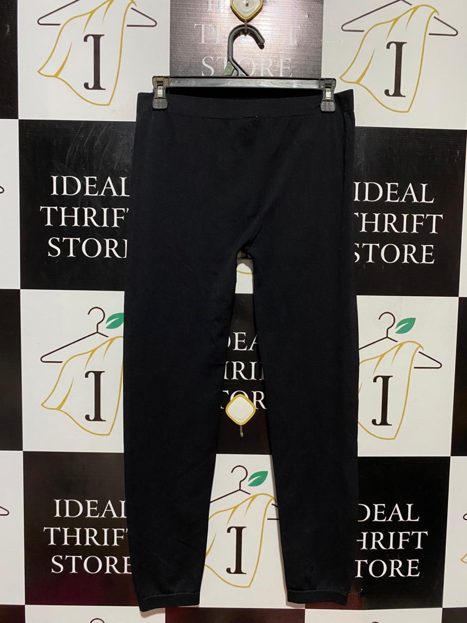 CLOTHING & CO |L| WAIST 29| B24| PREMIUM HIGH-PERFORMANCE BLACK ACTIVEWEAR LEGGINGS