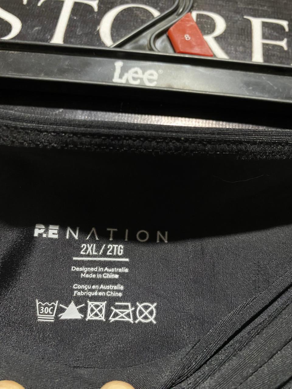 P E NATION |XL| WAIST 32| B23| PREMIUM HIGH-GLOSS BLACK LEGGINGS