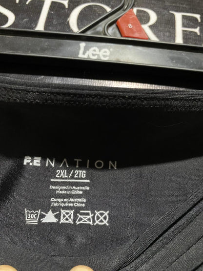 P E NATION |XL| WAIST 32| B23| PREMIUM HIGH-GLOSS BLACK LEGGINGS