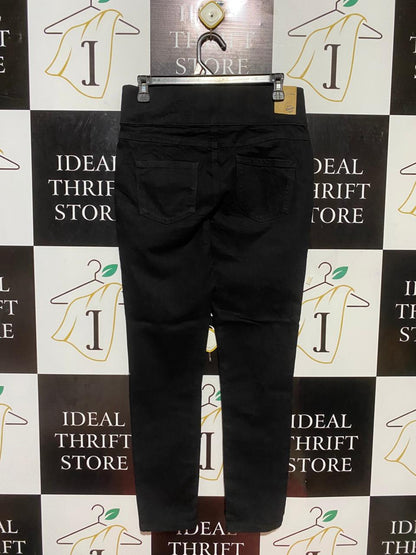 THE DENIM JEMMA |L| WAIST 30| B23| PREMIUM HIGH-WAISTED BLACK DENIM JEGGINGS