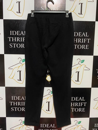 MR MAX FASHION |M| WAIST 28| B23| PREMIUM HIGH-WAISTED JET BLACK SLIMMING PANTS