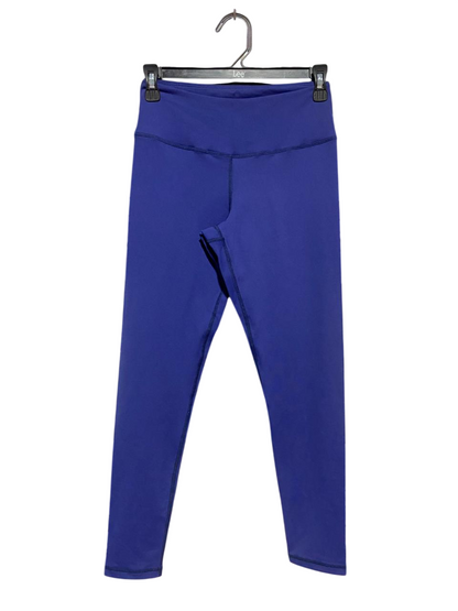 |S| WAIST 25| B24| PREMIUM HIGH-WAISTED PERFORMANCE LEGGINGS - ELECTRIC BLUE COMPRESSION FIT