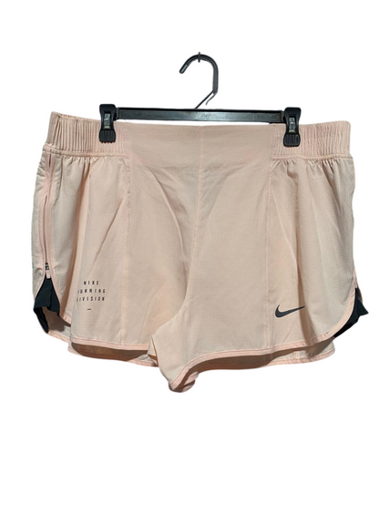 NIKE |XL| WAIST 36| B24| RUNNING DIVISION LIGHTWEIGHT SHORTS - PREMIUM PEACH ATHLETIC GEAR