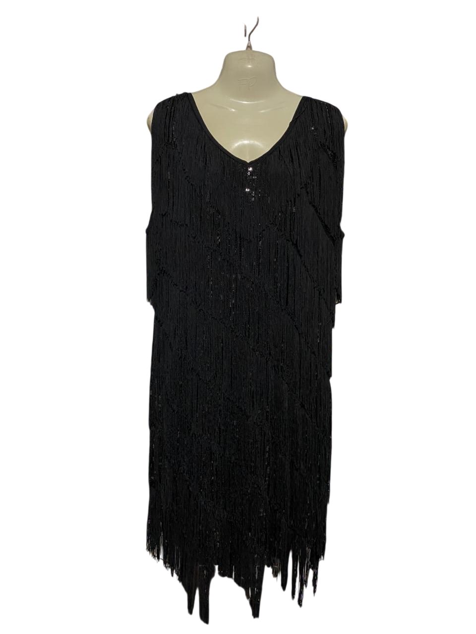 CAROLINE MORGON |L| BUST 20| B25| WOMEN'S CHIC BLACK AND WHITE TEXTURED GINGHAM CHECK MIDI DRESS