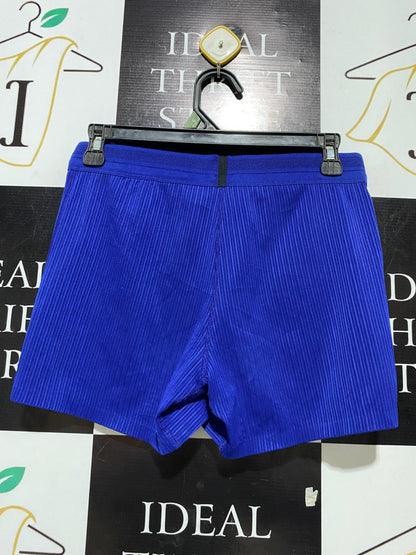 NIKE |M| WAIST 27| B25| WOMEN'S VAPORKNIT DEEP ROYAL BLUE STRETCH RUNNING SHORTS