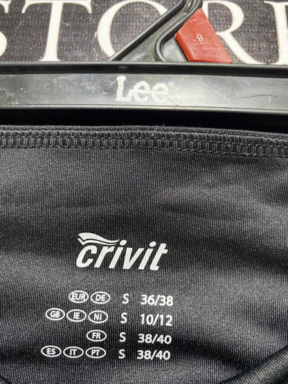 CRIVIT |XS| WAIST 25| B24| PREMIUM HIGH-PERFORMANCE ACTIVEWEAR LEGGINGS - SLEEK BLACK COMPRESSION FIT