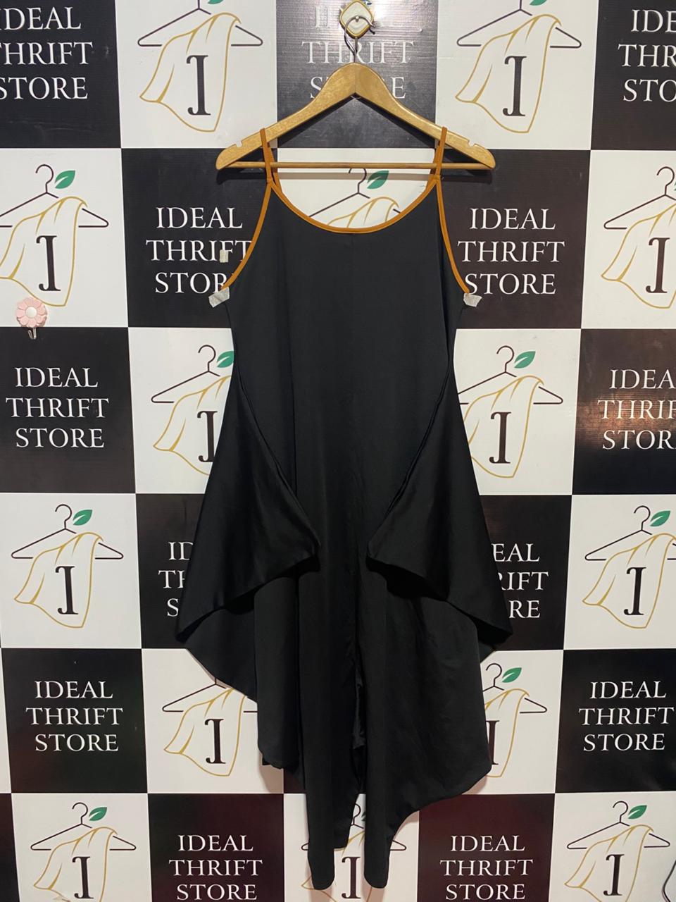 SHEIN CURVE |XL| BUST 20| B24| PREMIUM CONTRAST TRIM HANKY HEM SLIP DRESS
