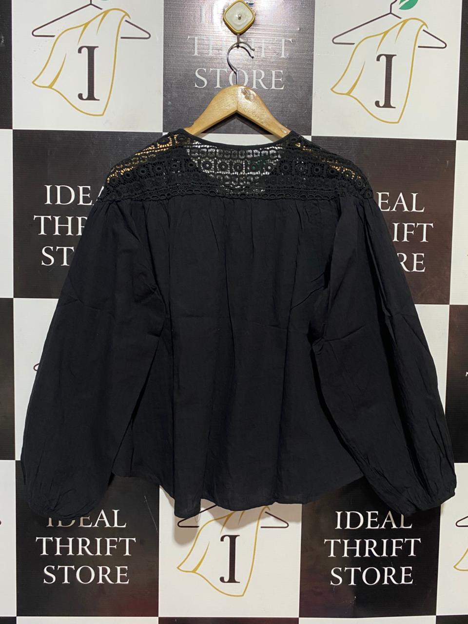 SALTY CRUSH |M| BUST 22| B24| ELEGANT LONG SLEEVE BUTTON-DOWN APPAREL