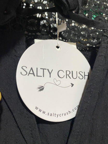 SALTY CRUSH |M| BUST 22| B24| ELEGANT LONG SLEEVE BUTTON-DOWN APPAREL