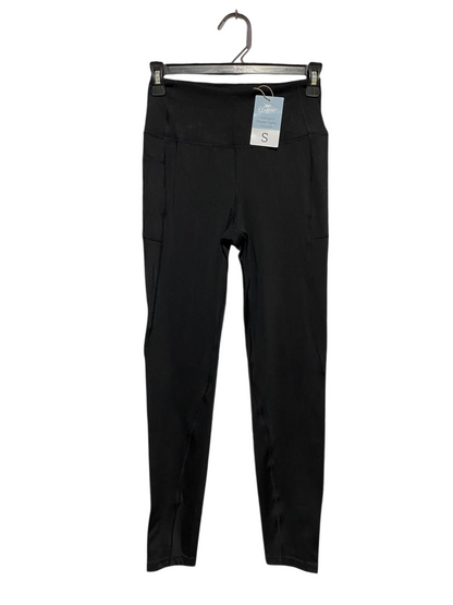 CRANE |XS| WAIST 24| B25| PERFORMANCE WOMEN'S FULL LENGTH FITNESS TIGHTS – CORE BLACK