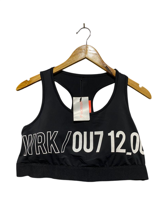 WORK OUT |L| BUST 17| B25| RACERBACK PERFORMANCE SPORTS BRA