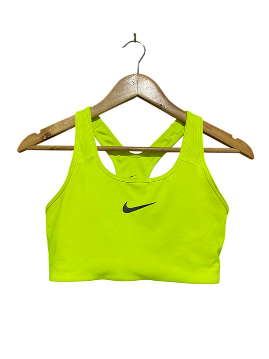 NIKE |M| BUST 14| C1| DRI-FIT NEON LIME SPORTS BRA