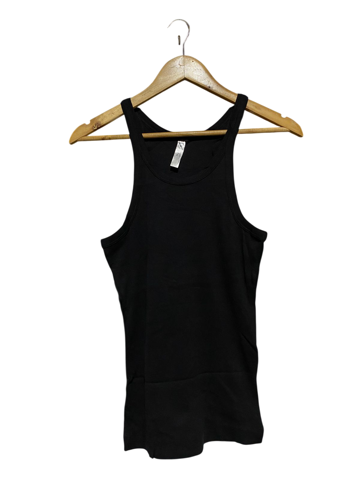 ANKO |S| BUST 14| C1| PREMIUM COTTON RIBBED TANK TOP – CLASSIC BLACK