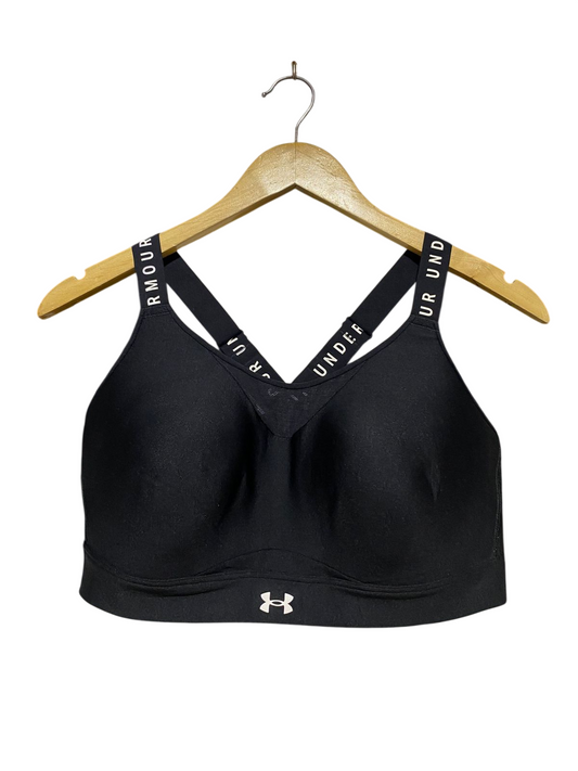 UNDER ARMOUR |XL| BUST 16| B26| ARMOUR WOMEN'S INFINITY HIGH-SUPPORT SPORTS BRA – BLACK