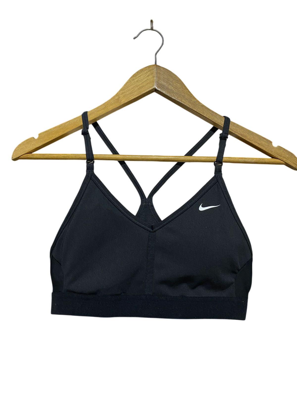 NIKE |S| BUST 13| B26| WOMEN'S INDY LIGHT-SUPPORT PADDED V-NECK SPORTS BRA