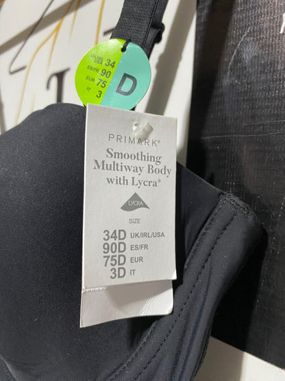 PRIMARK |M| BUST 16| B25| PREMIUM BLACK UNDERWIRED BODYSUIT