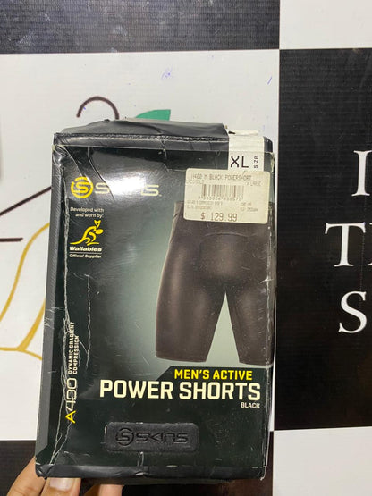 SKINS |XL| WAIST 32| B25| POWER SHORTS  PREMIUM PERFORMANCE ACTIVEWEAR